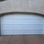 After - Two-Door Garage Door Replacement with Insulated Panels