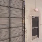 After - Commercial Garage Door Bottom Section Replacement & Maintenance