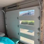 After - Sectional Garage Door Panel Replacement Installation