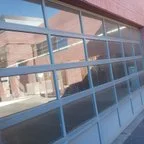 After - Commercial Garage Door Repair for Service Drive Door Bracket Failure