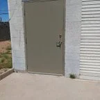 After - Commercial Hollow Metal Door and Frame Replacement