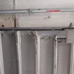 After - Commercial Garage Door Track Realignment and Operational Repair