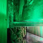 After - Full-View Glass Commercial Overhead Door Installation for Restaurant