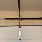 After - Wooden Garage Door Broken Spring Repair