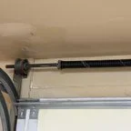 Before - Broken Garage Door Spring Repair and Maintenance Service
