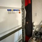 After - 18x7 Garage Door Panel Replacement with Steel Flush Door