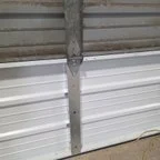 After - Commercial Garage Door Bottom Section Replacement & Maintenance