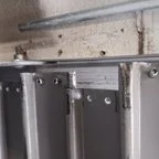 After - Commercial Garage Door Track Realignment and Operational Repair