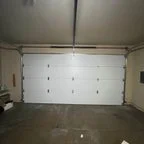 After - Two-Door Garage Door Replacement with Insulated Panels