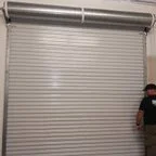 After - Commercial 10x10 Rolling Steel Door Replacement with Janus M2500