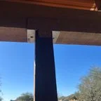 Before - New 9x7 Garage Door with Modern Wi-Fi Opener Installation