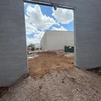 Before - HISCO Warehouse Storage Door Installation - Cornell Commercial Doors