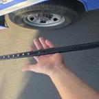 Before - Garage Door Spring Pad Repair and Bottom Seal Replacement