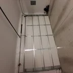 Before - Wood Overlay Garage Door Spring Replacement and Tune-Up