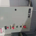 Before - Garage Door Sensor and Chain Repair for Earnhardt Cadillac Dealership