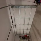 Before - Wood Overlay Garage Door Spring Replacement and Tune-Up