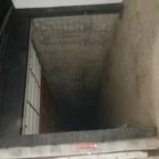 Before - Commercial Garage Door General Service and Hinge Replacement