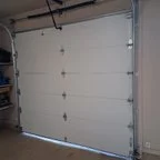 Before - CHI 5916 Carriage House Garage Door Replacement 9x8