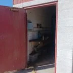 Before - Commercial Hollow Metal Door and Frame Replacement