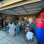 Before - 16x7 Garage Door Replacement with New Wi-Fi-Connected Opener