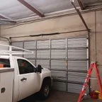 Before - Commercial Sectional Garage Door Installation for Western Lightening