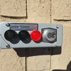 Before - Commercial Three-Button Control Station Replacement