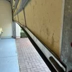 Before - Garage Door Strut Installation and Bottom Seal Replacement