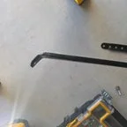 Before - Garage Door Spring Pad Repair and Bottom Seal Replacement