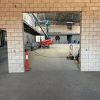 Before - Commercial Rolling Steel & Sectional Door Installation - Aquatics Center