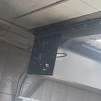 Before - Garage Door Sensor and Chain Repair for Earnhardt Cadillac Dealership