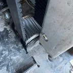 Before - Rytec High-Speed Door Parts Replacement