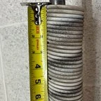 Before - Commercial Roll-Up Door Repair with Spring Replacement