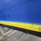 Before - Emergency High-Speed Door Repair for Industrial Freezer Facility