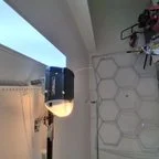 Before - Sandpiper Residence Garage Door Replacement with Modern Contemporary Design