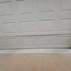 Before - Garage Door Panel Replacement and Lubrication