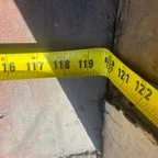 Before - Commercial Overhead Sectional Door Replacement for Auto Service Facility