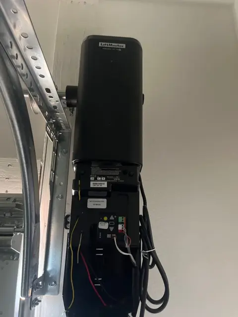 LiftMaster opener installed and wired