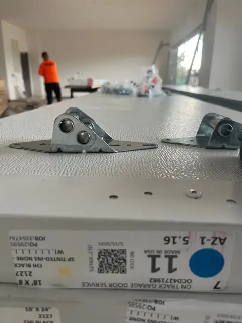CHI door panels prepared for installation with hardware