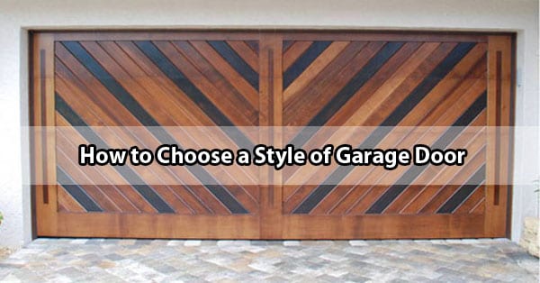 How to Choose a Style of Garage Door Phoenix AZ